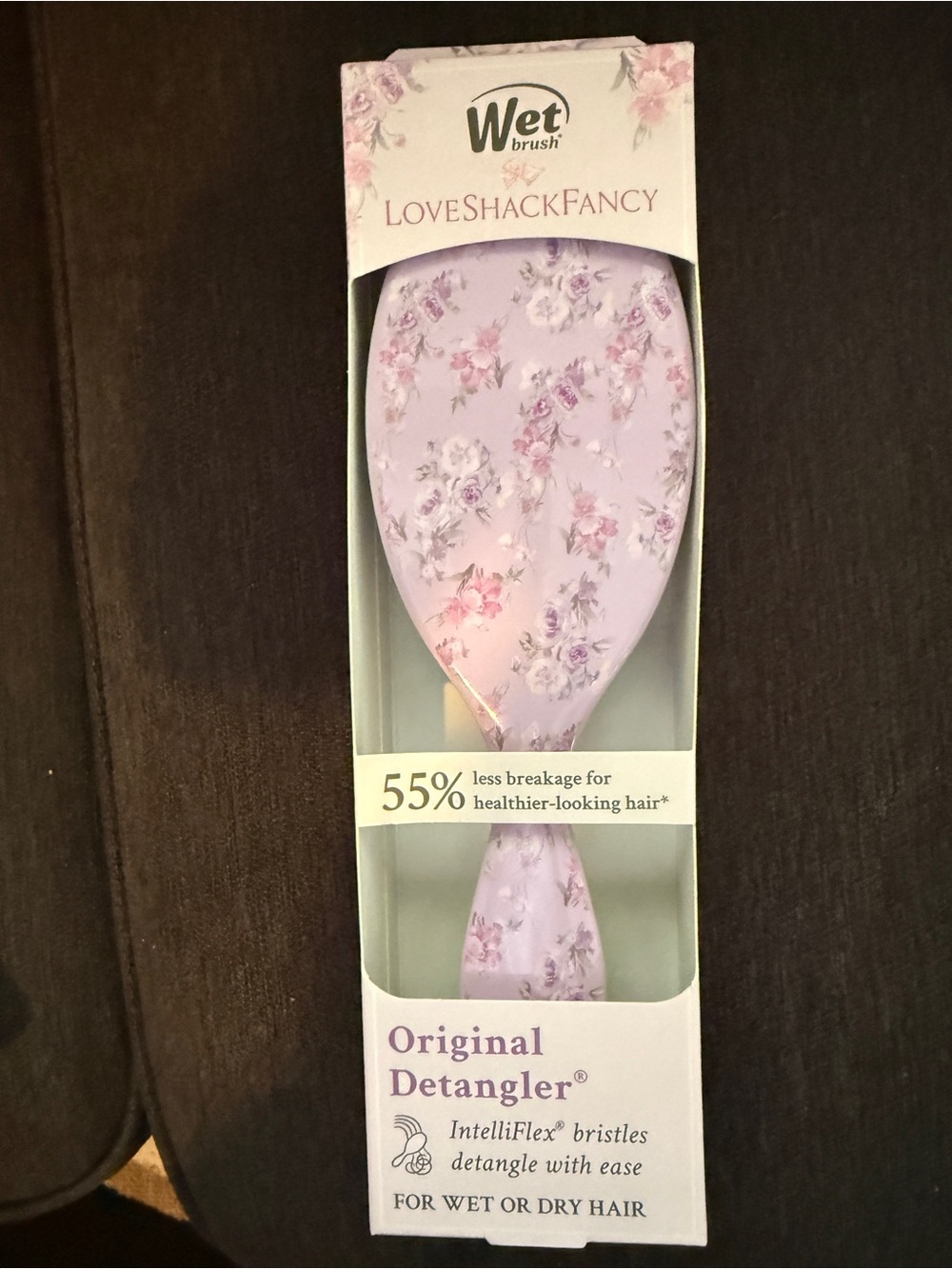 LoveShackFancy x Wet Brush Floral Lavender Original Detangler